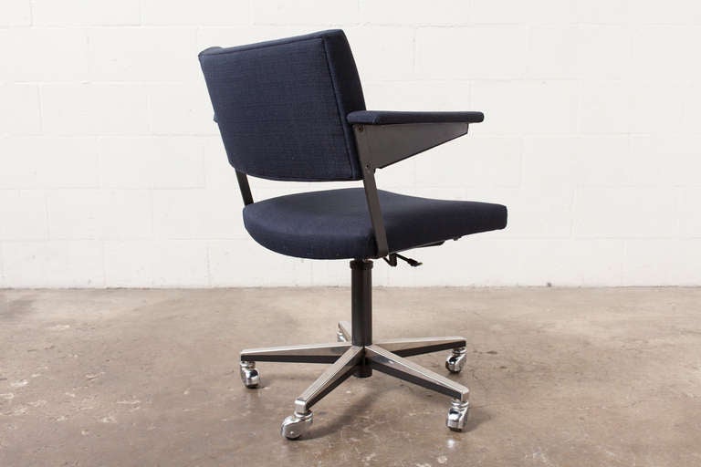 Late 20th Century Gispen Rolling Office Chair by A.R. Cordemeijer