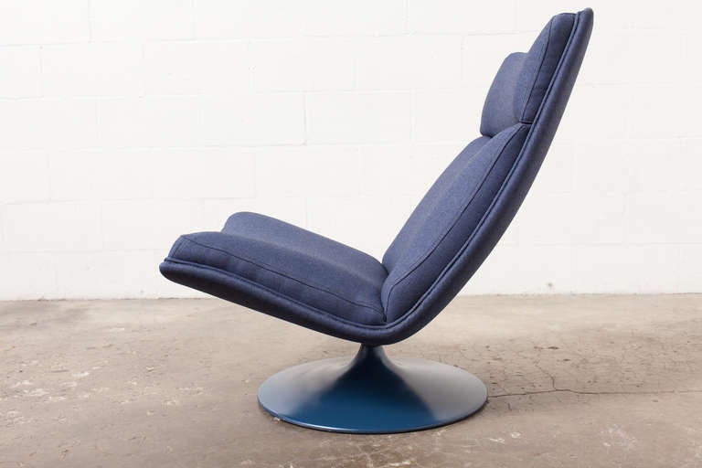 Dutch Geoffrey Harcourt F141 Swivel Lounge Chair for Artifort