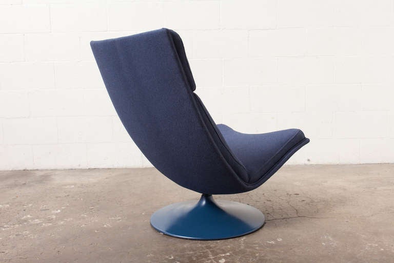 Mid-20th Century Geoffrey Harcourt F141 Swivel Lounge Chair for Artifort