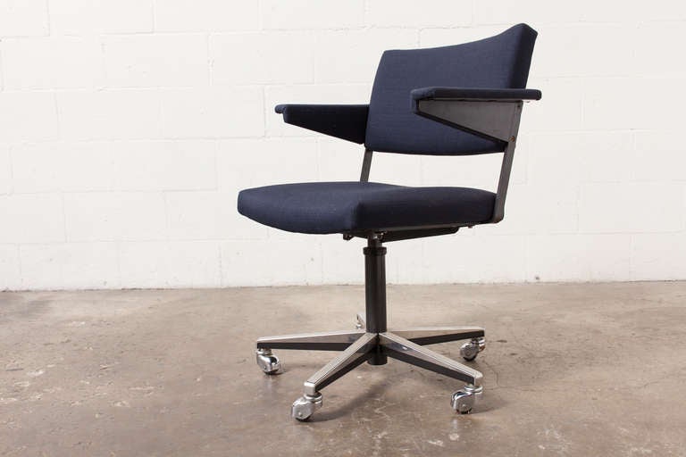 Gispen Rolling Office Chair by A.R. Cordemeijer