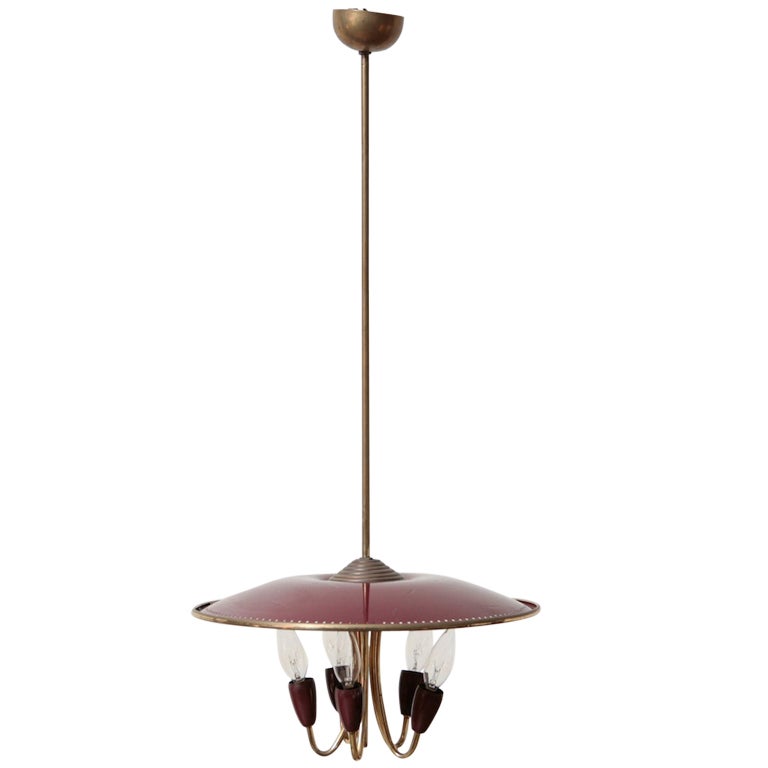 Stilnovo Attributed Ceiling Lamp