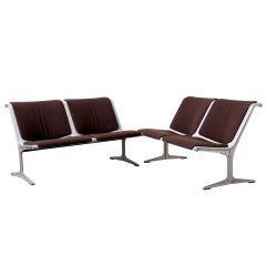 Friso Kramer for Wilkhahn Two-Seater Bench 1