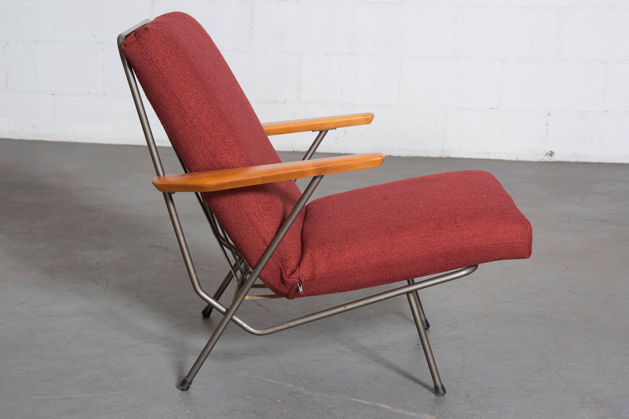 Mid-Century Modern Rare Koene Oberman Attributed for Gelderland Lounge Chair
