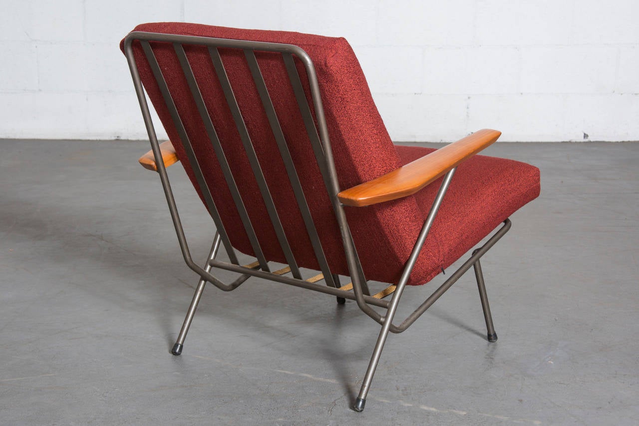 Dutch Rare Koene Oberman Attributed for Gelderland Lounge Chair