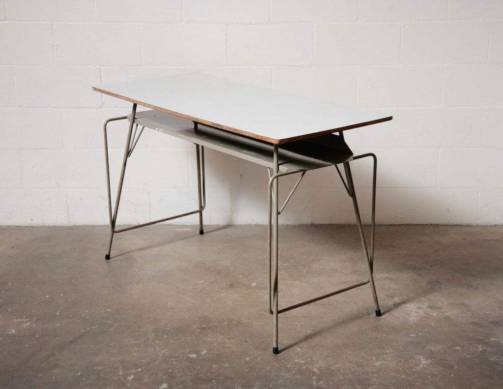 Willy Van Der Meeren For Tubax Desk In Good Condition In Los Angeles, CA