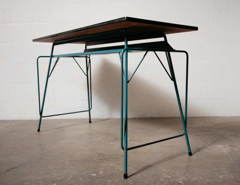 Mid-Century Modern Willy van der Meeren Writing Desk for Tubax Desk