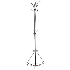 Jean Royere Style Standing Coat Rack