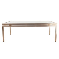 Pierre Vandel Glass Coffee Table