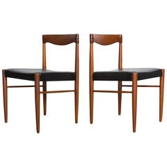 Pair of Teak Bramin Side Chairs