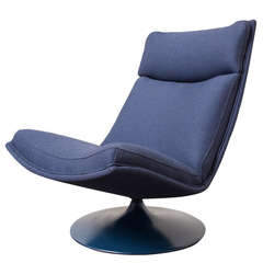 Geoffrey Harcourt F141 Swivel Lounge Chair for Artifort