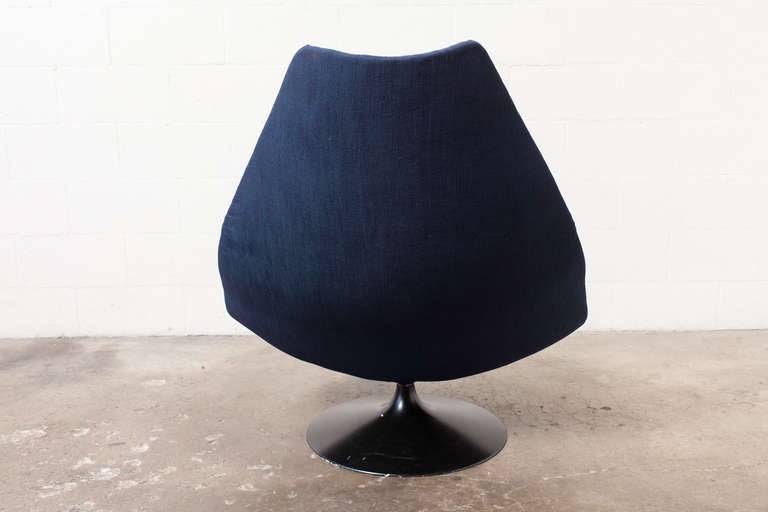 Dutch Geoffrey Harcourt for Artifort F584 Swivel Lounge Chair