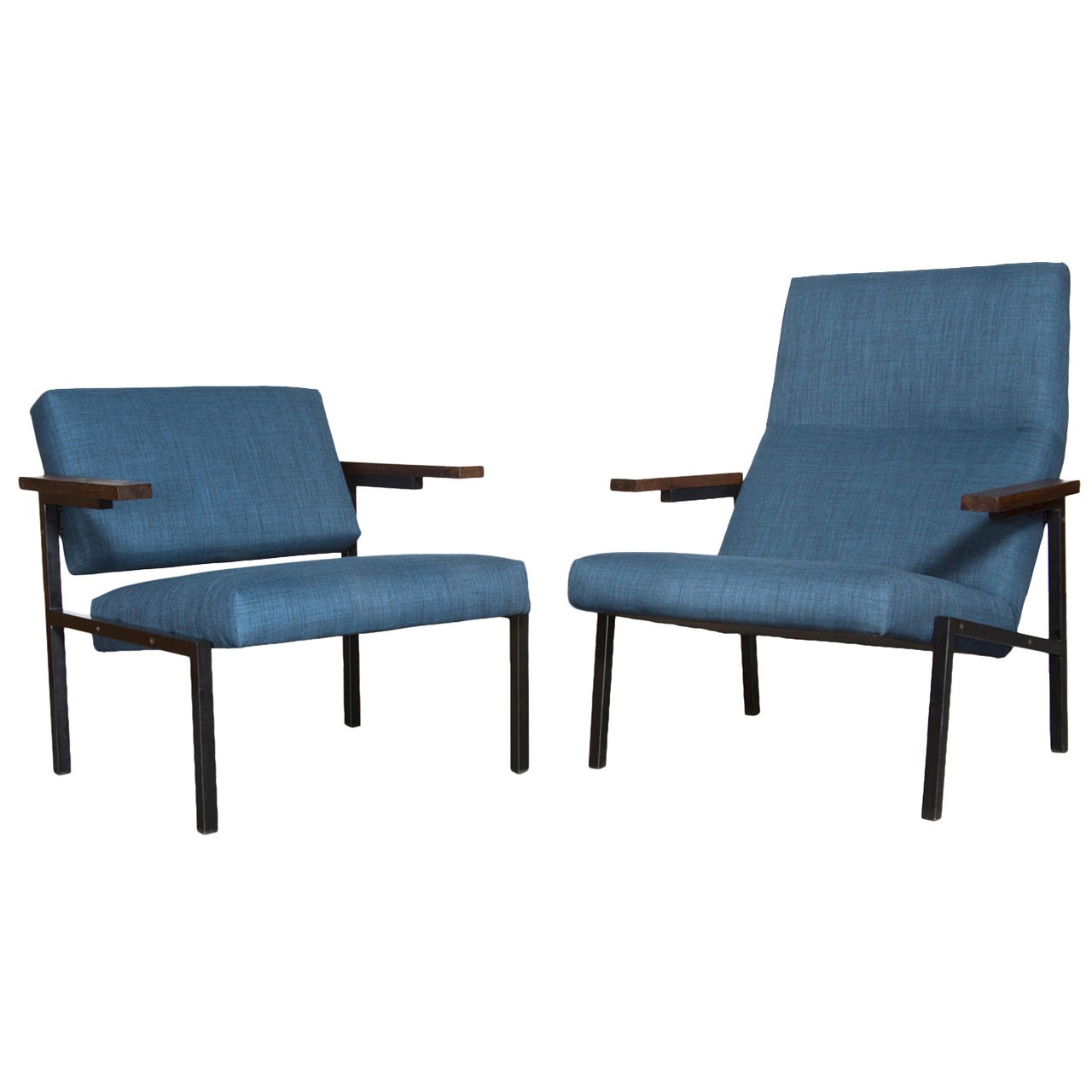 Martin Visser His and Hers Lounge Chairs for 't Spectrum