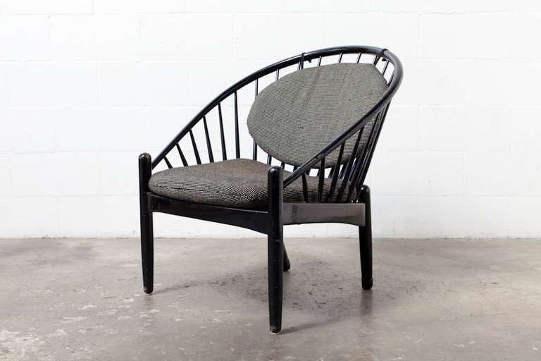 Tapiovaara Style Swedish Spindle Back Chair