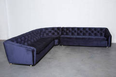Geoffrey Harcourt Three-Section Large Corner Sofa