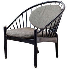 Tapiovaara Style Swedish Spindle Back Chair