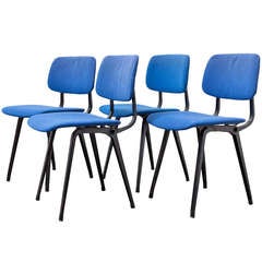 Set of 4 Friso Kramer Revolt Chairs