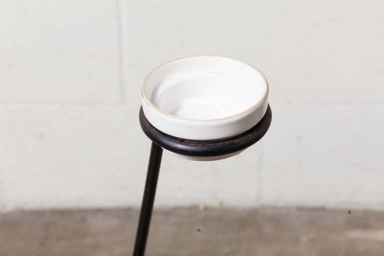 Mid-20th Century Mathieu Matégot (attr) Standing Ashtray