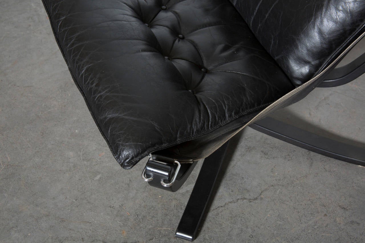 Black Falcon Chair by Sigurd Resell for Vatne Møbler 2