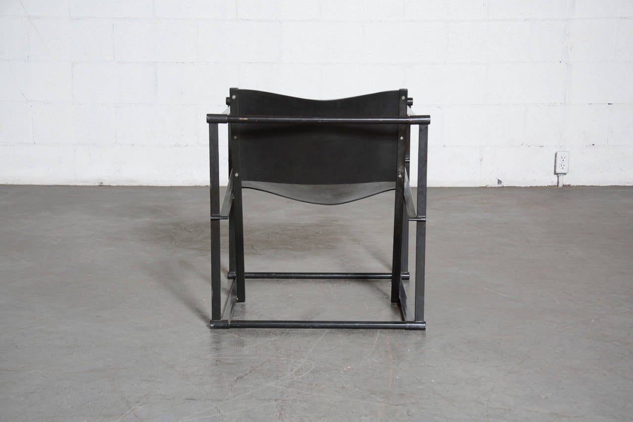 Pair of FM60 Cube Lounge Chairs by Radboud Van Beekum In Good Condition In Los Angeles, CA