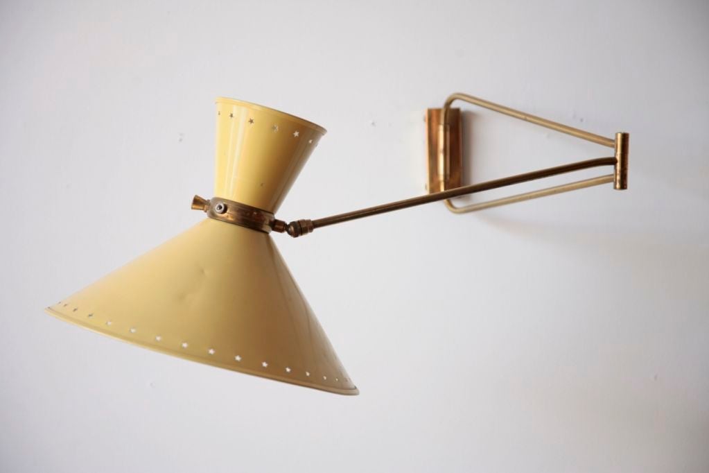 Pierre Guariche 1950's French Wall Lamp 1