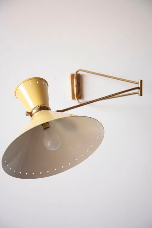 Pierre Guariche 1950's French Wall Lamp 3