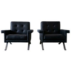 Ico And Luisa Parisi Lounge Chairs Model 875 Cassina Italy