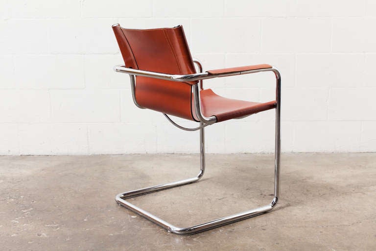 matteo grassi leather chair