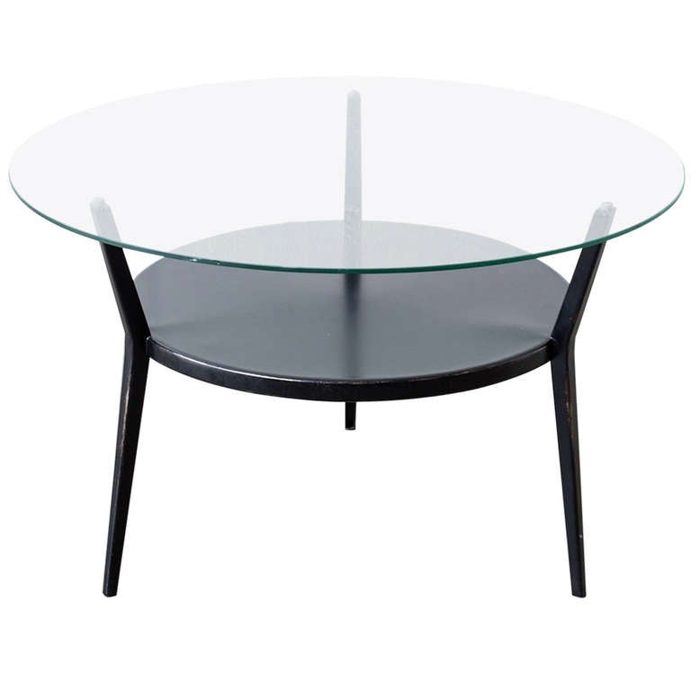 Friso Kramer "Rotunda" Round Coffee Table at 1stDibs