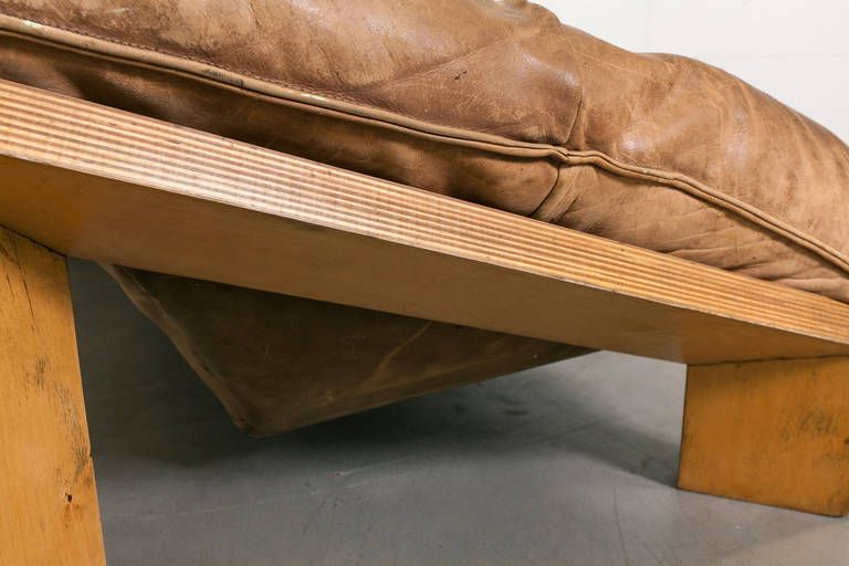 Dutch Gerard Van Den Berg for Montis Plywood Frame Sofa