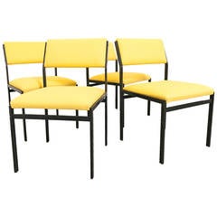 Cees Braakman Set of 4 Japanese Series Dining Chairs 7