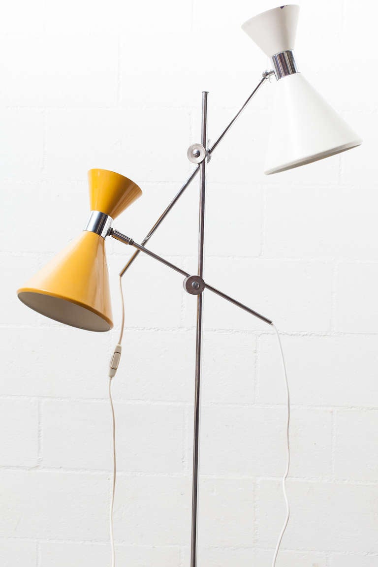 floor lamp double head