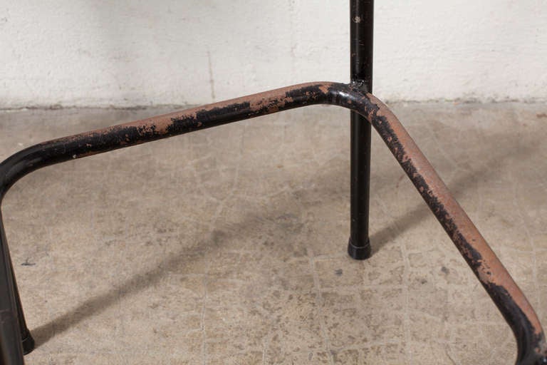 Charlotte Perriand Style Wicker Bar Stools In Fair Condition In Los Angeles, CA