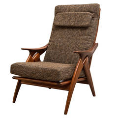 De Ster Mid-Century Teak Lounge Chair