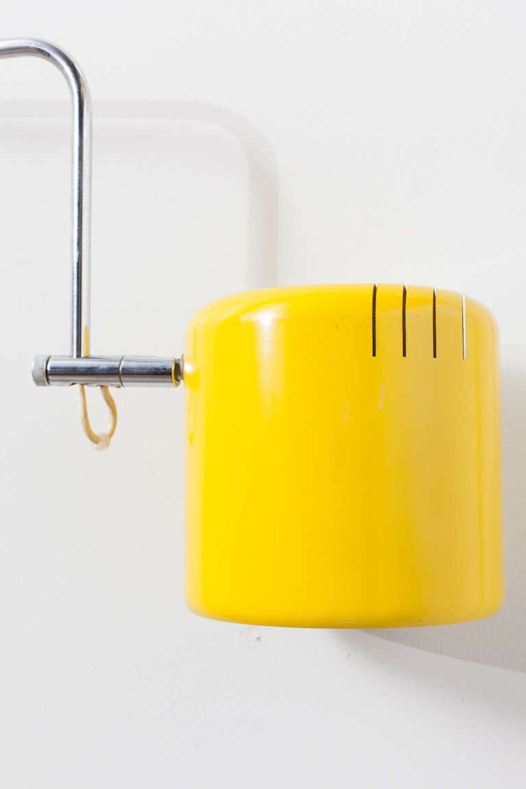 Metallo Lampada da parete in stile Joe Colombo