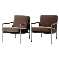 Pair of Robert Parry (Attr) Lounge Chairs