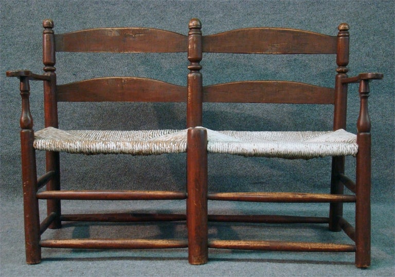 Early Painted Wagon Seat