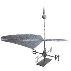 Large Copper Quill Weathervane