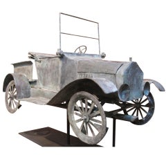 Rare Model T Roadster Weathervane