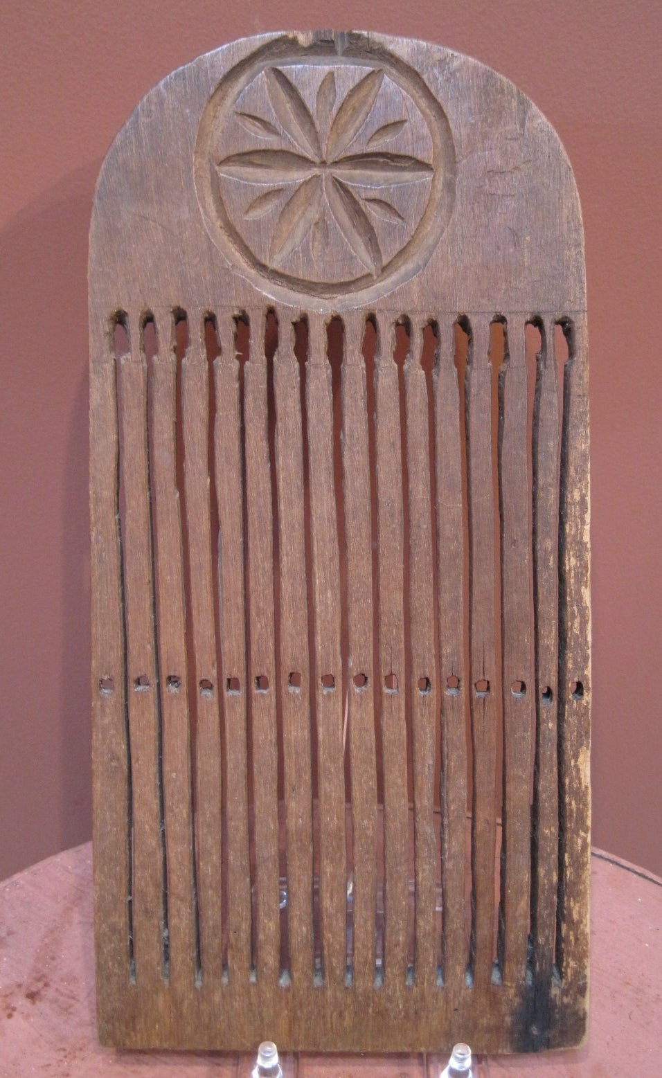 Early Folk Art Decorated Tape Loom