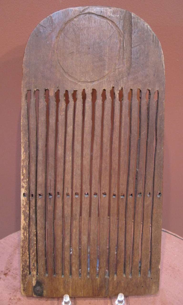 American Early Folk Art Decorated Tape Loom