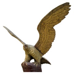 Large Folk Art Eagle
