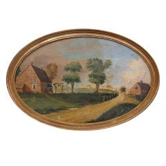 Painting of a New England Inn