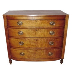 Federal Bow-Front Chest of Drawers