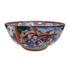 Antique Chinese Export Footed Bowl