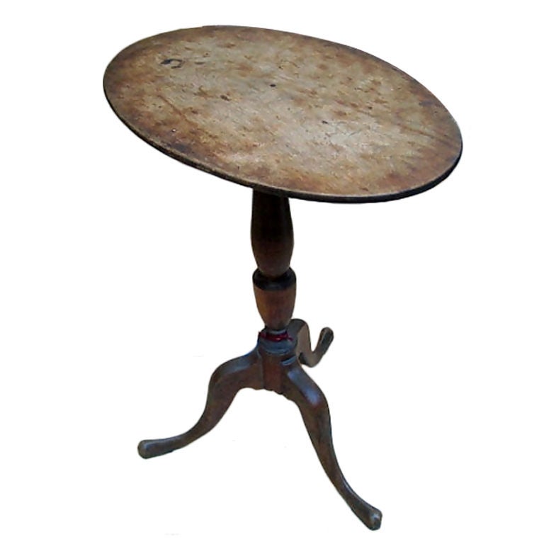 Queen Anne Tilt-Top Candlestand
