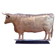 Full-Bodied Copper Ox Weathervane