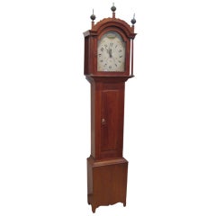 Cherry Tall Case Clock - Hoadley