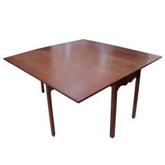 Chippendale Style Tiger Maple Table