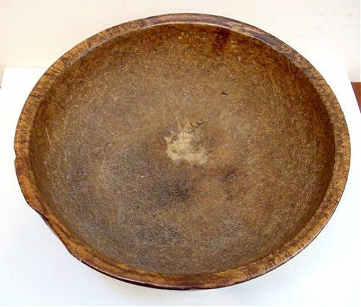 19th Century Large American Burl Bowl