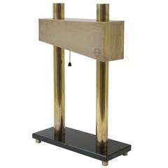 Bronze Desk Lamp Signed by Marcel Breuer for 1925 Paris Exhibition